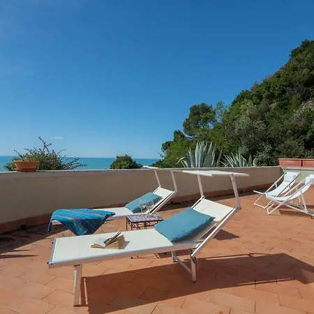 Διαμέρισμα Punta Bianca - Stunning Seaview In Montemarcello *